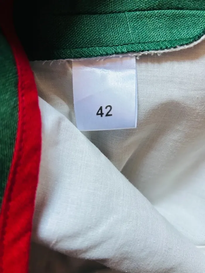 🌿💐Robe vintage traditionnelle Dirndl XL/42 cottagecore Oktoberfest Trachten Austrian long dress💐🌿 - photo numéro 19