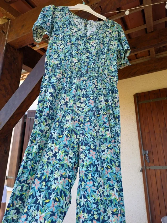 Combinaison pantalon fleurs 38