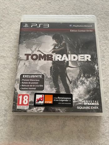 Tomb Raider Jeu PlayStation 3 PS3