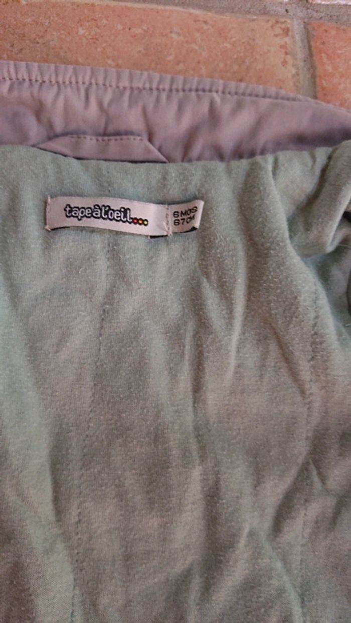 Manteau veste mi saison 6mois - photo numéro 3