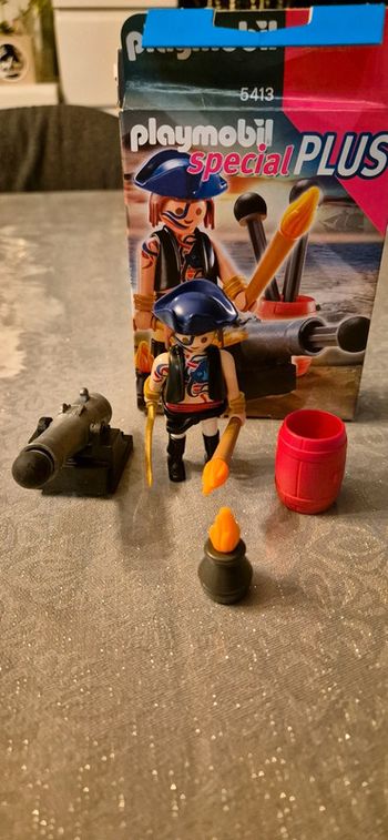 Playmobil pirate spécial plus 5413 canonnier
