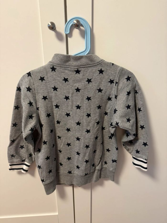 Gilet zippé petit bateau 4 ans - photo numéro 2