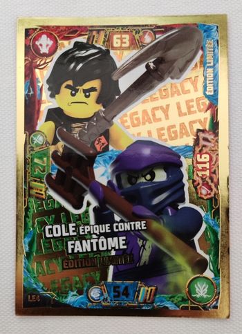 Carte Édition limitée Lego Ninjago