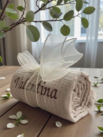 Lange bébé personnalisable – Douceur et pratique