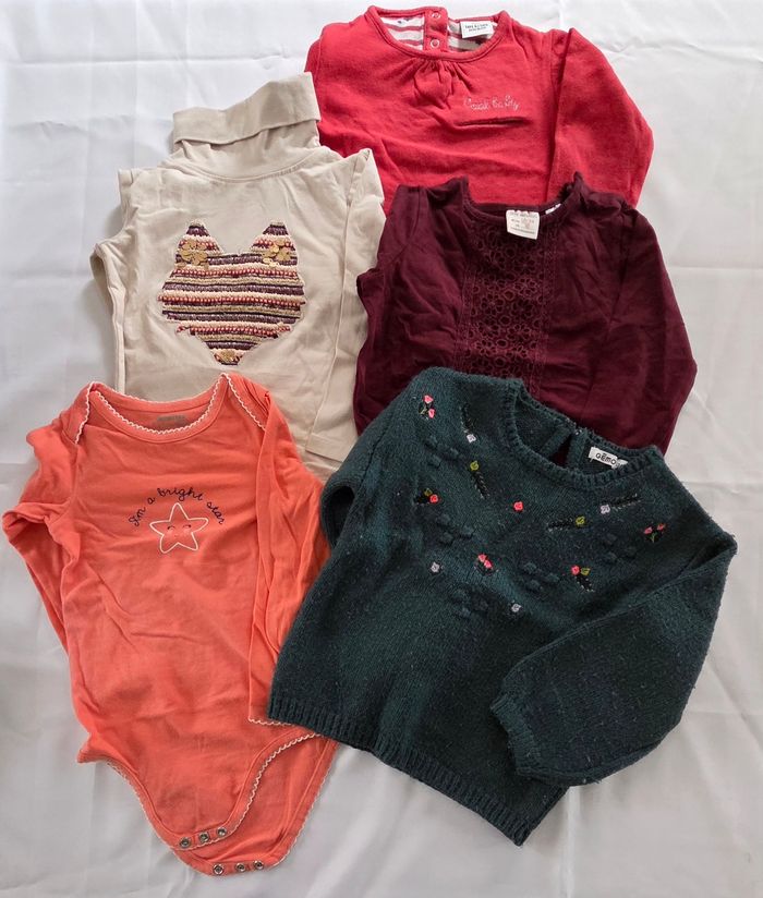 Lot vêtements 24M