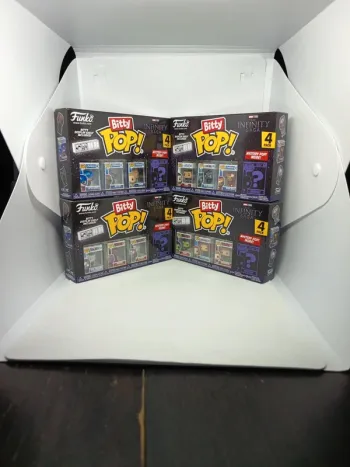 Lot de 4 Boîtes - Funko Bitty Pop - The Infinity Saga – Collection Complète