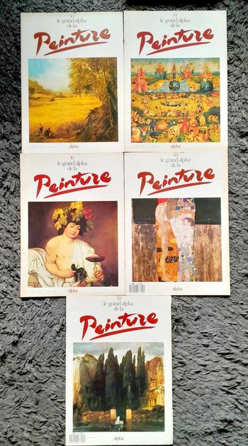 5 livres le grand alpha de la peinture