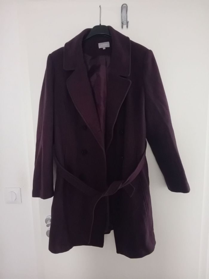 Manteau en laine taille 42