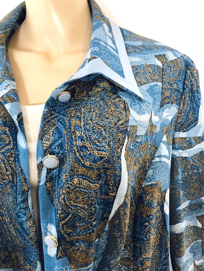 Ensemble veste blazer et jupe vintage taille 52 - photo numéro 11