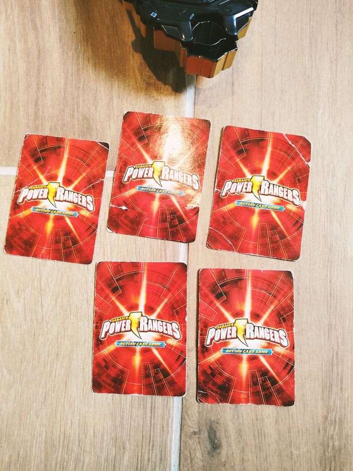 🙅Power rangers super megaforce morpher lecteur de cartes interactif sons et lumières - photo numéro 7