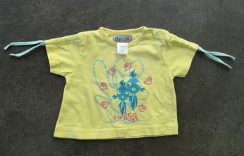 Tee-shirt manche courte 3 mois