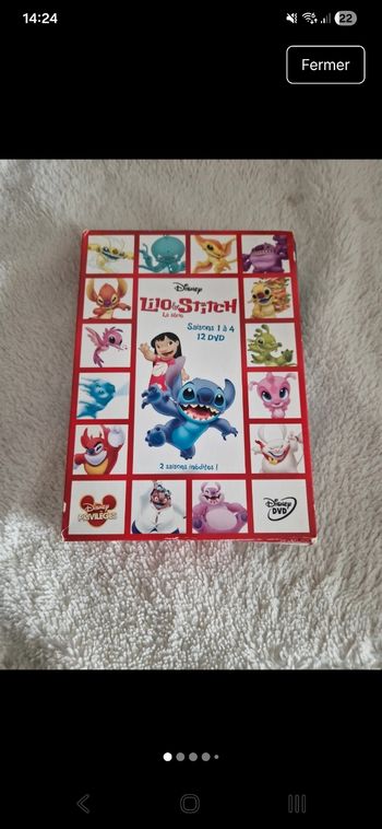 Rare coffret série Lilo et stitch