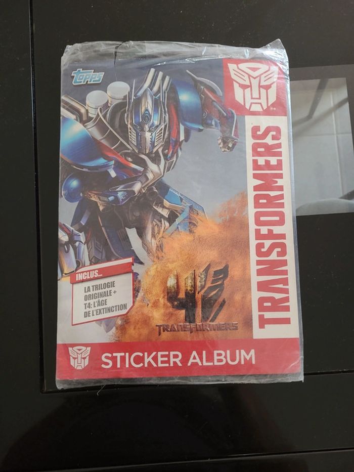 Stickers album transformers scellé - photo numéro 2