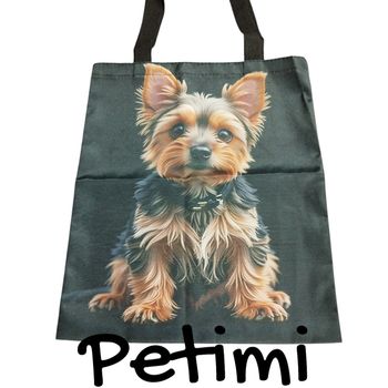Tote bag sac cabas Chien Yorkshire 