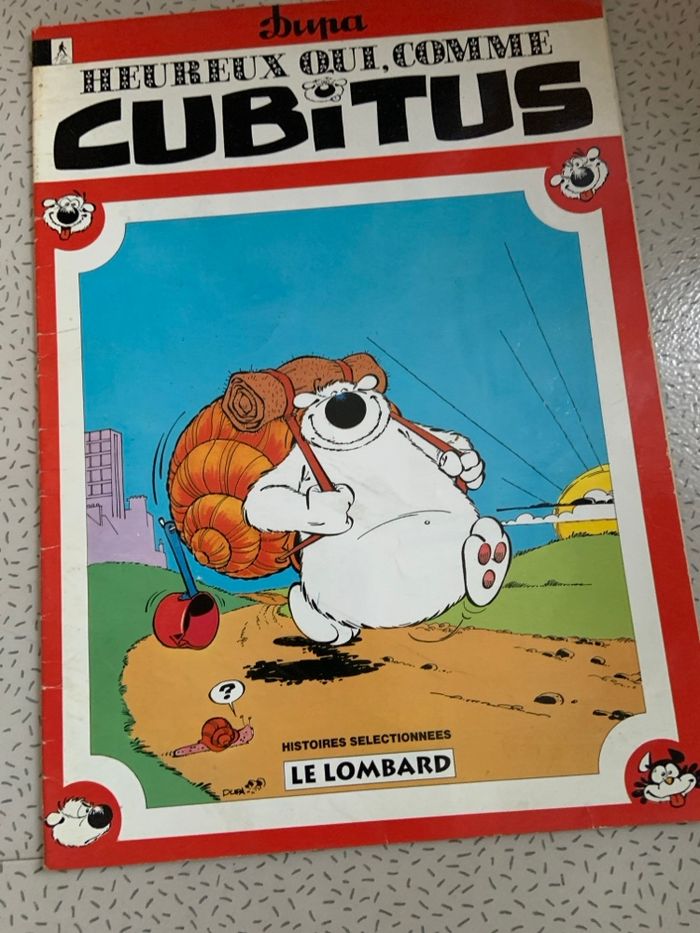 BD Heureux qui comme Cubitus