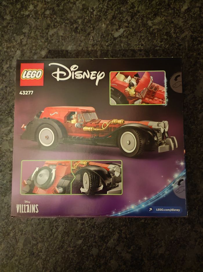 Lego disney la voiture de Cruella 43277 neuf scellé - photo numéro 2