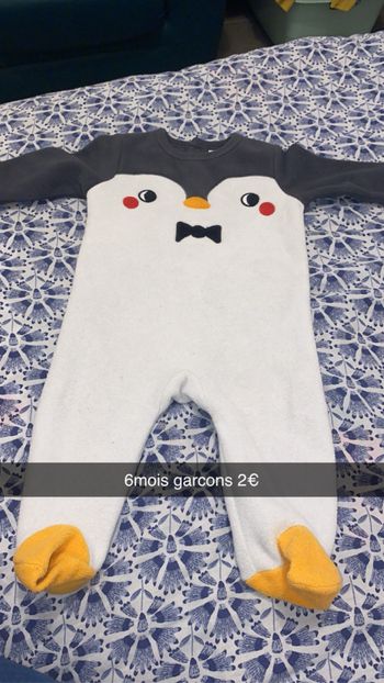 Pyjama garçon 6m/18m