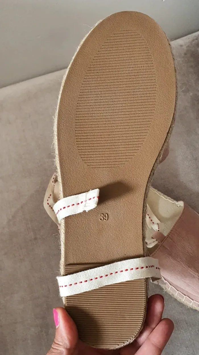 Espadrilles rose - photo numéro 3