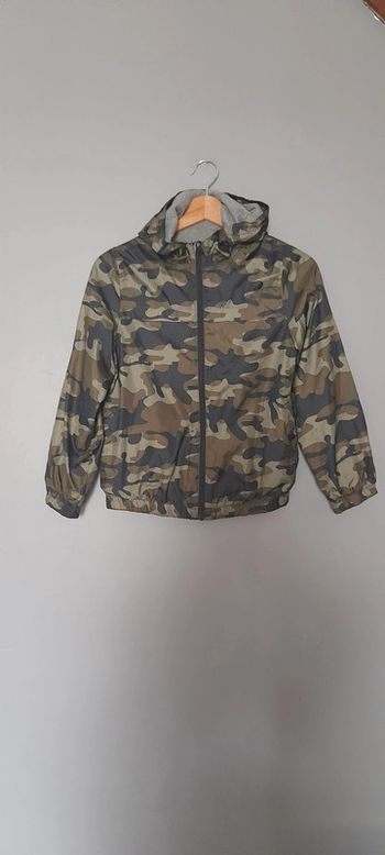 Veste K-way imprimée Militaire