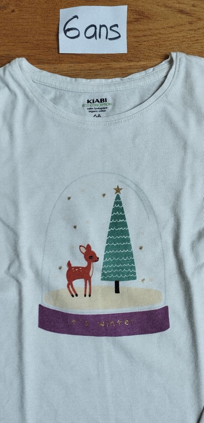 T-shirt fille 6 ans - photo numéro 3