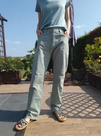 Jean vert grisé droit 551 - T42 (W33 L34) - Levi's
