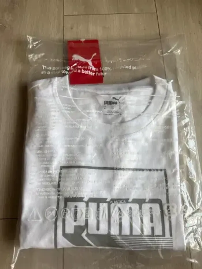 T-shirts blanc coton Puma - photo numéro 6