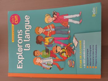 manuel scolaire français cm1