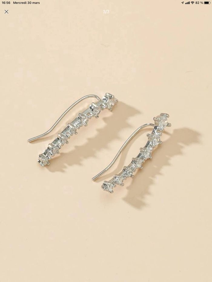 Boucle d’oreilles fantaisie - photo numéro 3