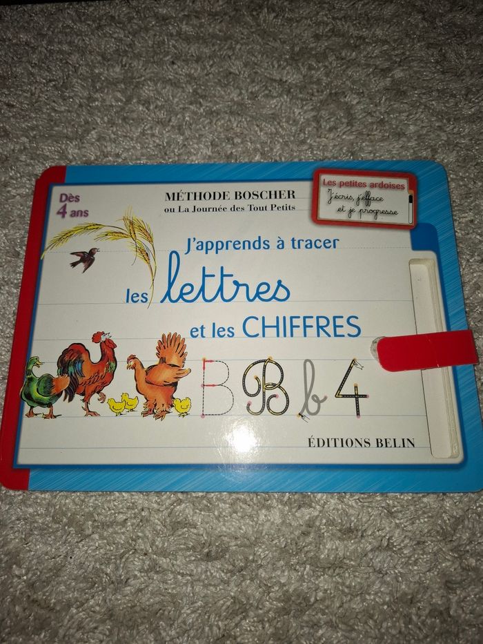 J'apprends à tracer les chiffres et les lettres