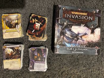 Lot d'environ 300 Cartes Warhammer : Invasion
