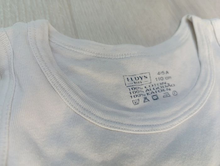 Lot 3 Tee shirt de corps 4/5 ans - photo numéro 4