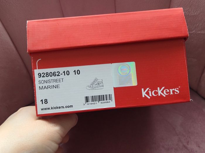 Bottines Kickers garçon en cuir marine 18 - photo numéro 9