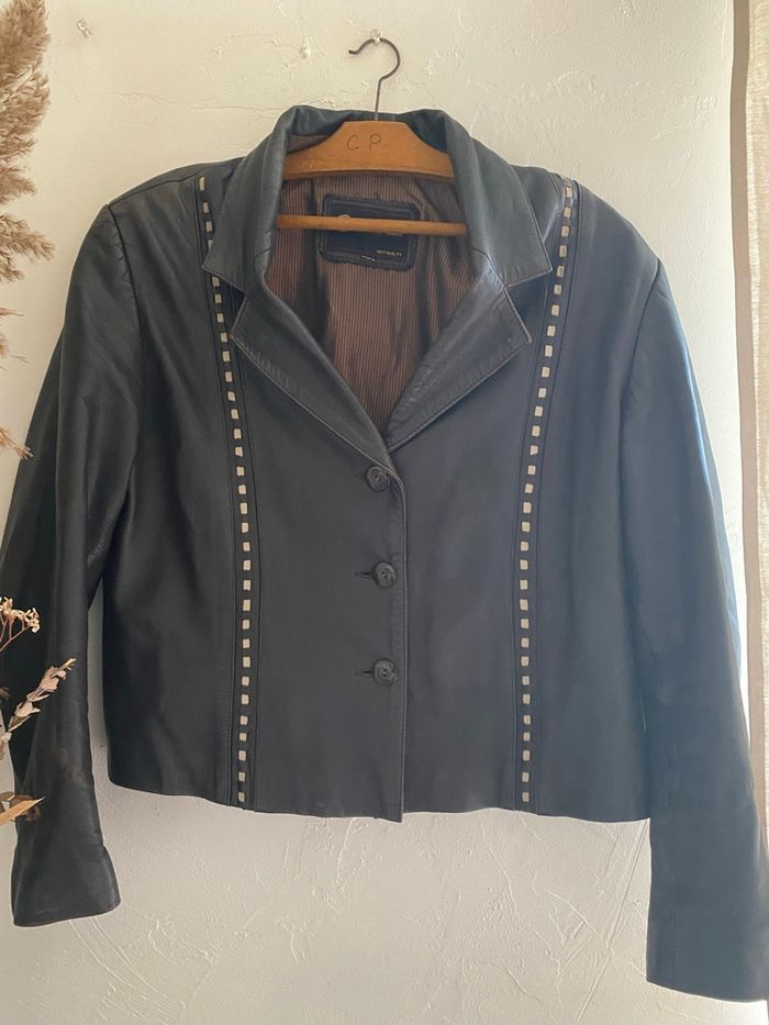 Veste en cuir - photo numéro 2