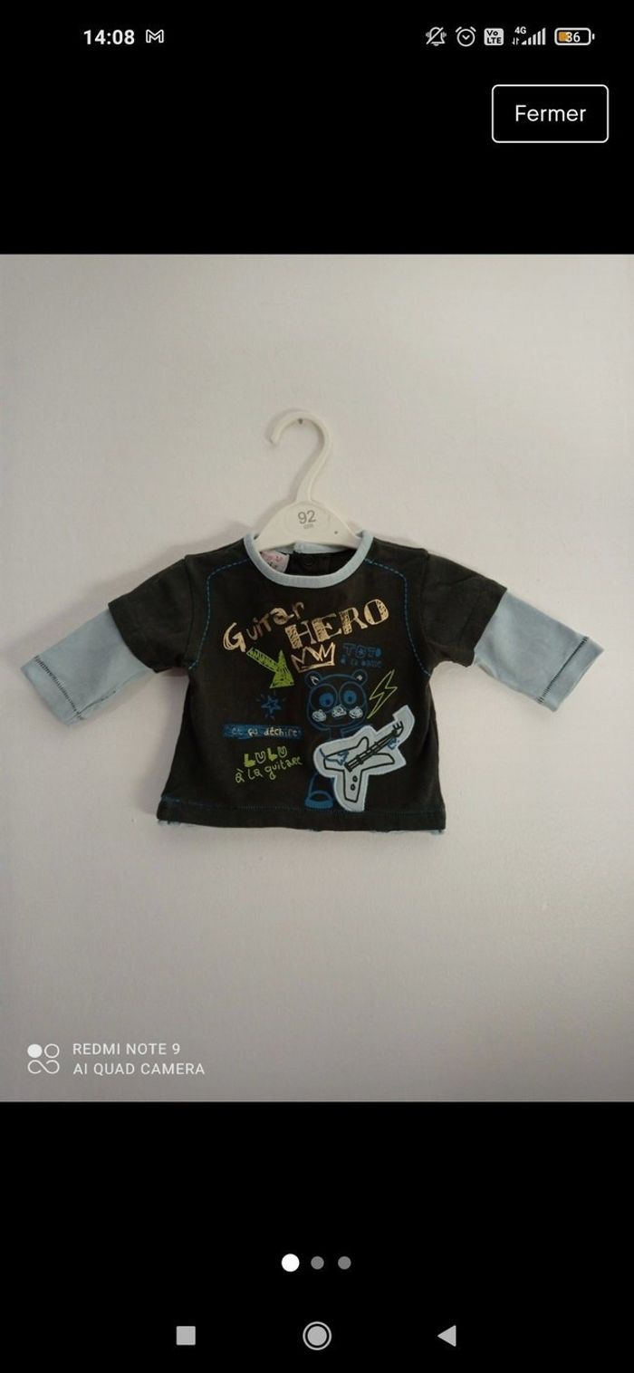 T-shirt la compagnie des petits 3 mois