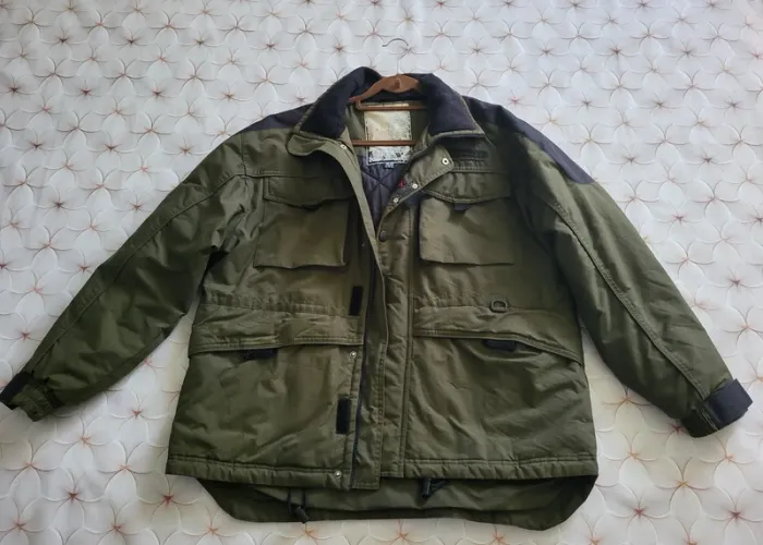 Parkas verte homme matelassé trepass taille M