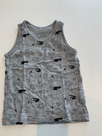 Débardeur gris bébé garçon taille 18-24 mois primark