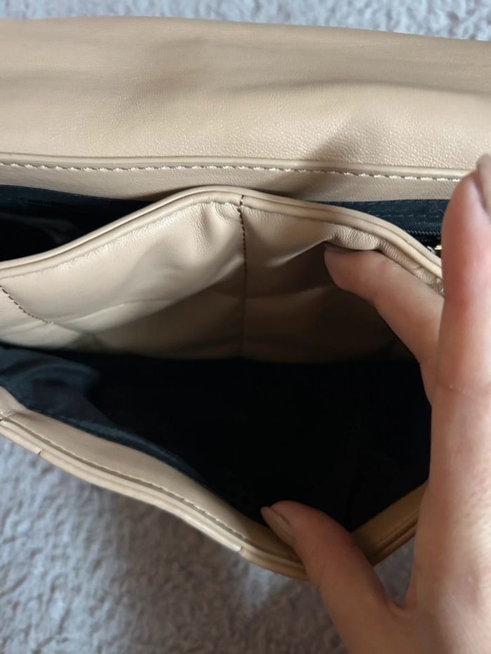 Sac à main bandoulière épaule beige Parfois - photo numéro 4