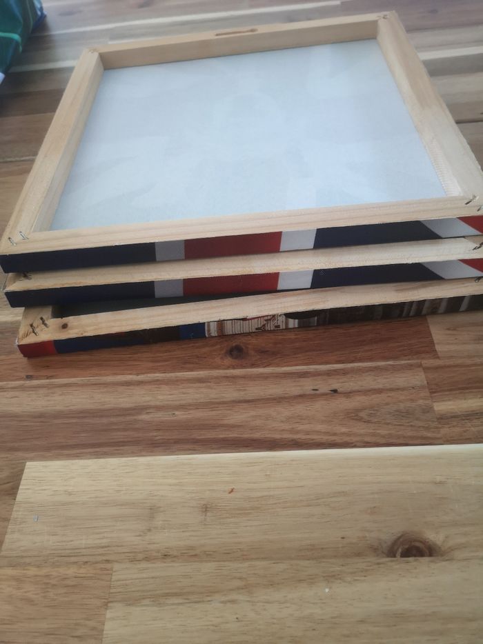 Lot de 3 toiles thème angleterre - photo numéro 6