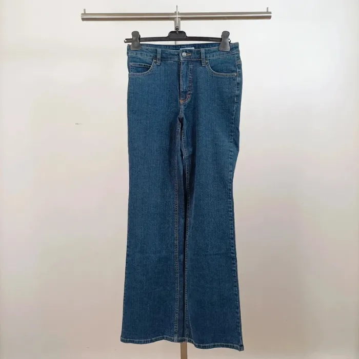 Jean bleu foncé coupe droite – Yessica – Taille 38 A722