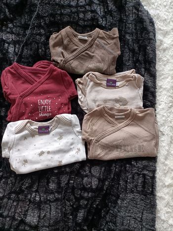 Lot de 5 bodies manche longue