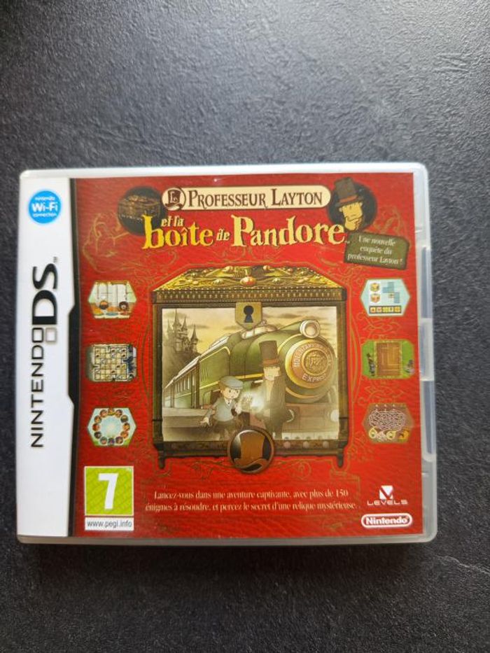 Nintendo - DS - Professeur Layton et la boîte de Pandore