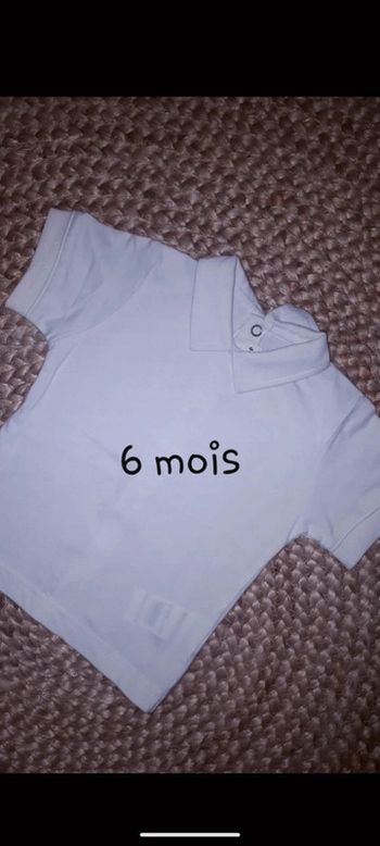 Polo manches courtes garçon - 6 mois