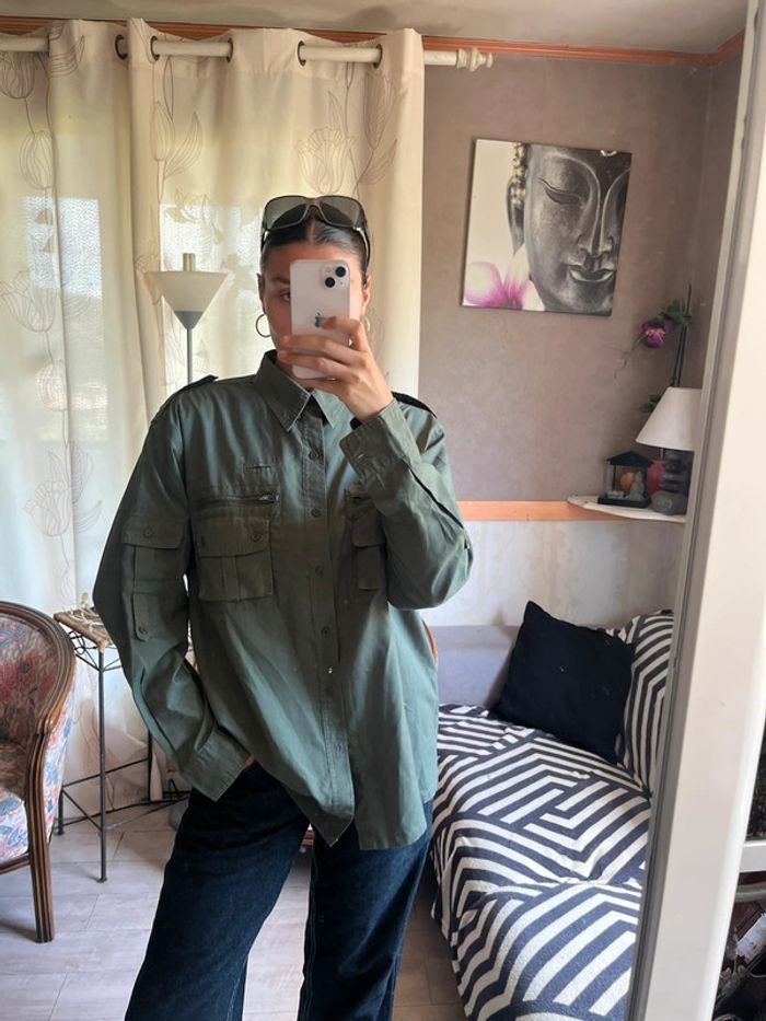 Chemise vintage country Santiags cow-boy motard y2k destroy drip