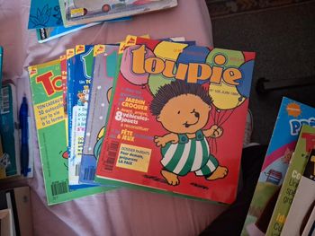 Lot de magazines toupie