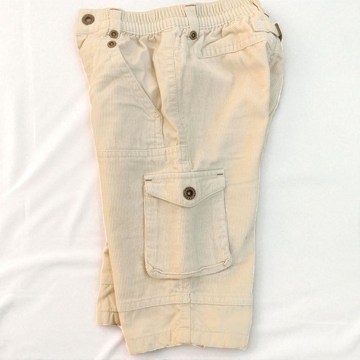 Pantalon bébé garçon 12 mois velours beige Cadet Rousselle - photo numéro 5