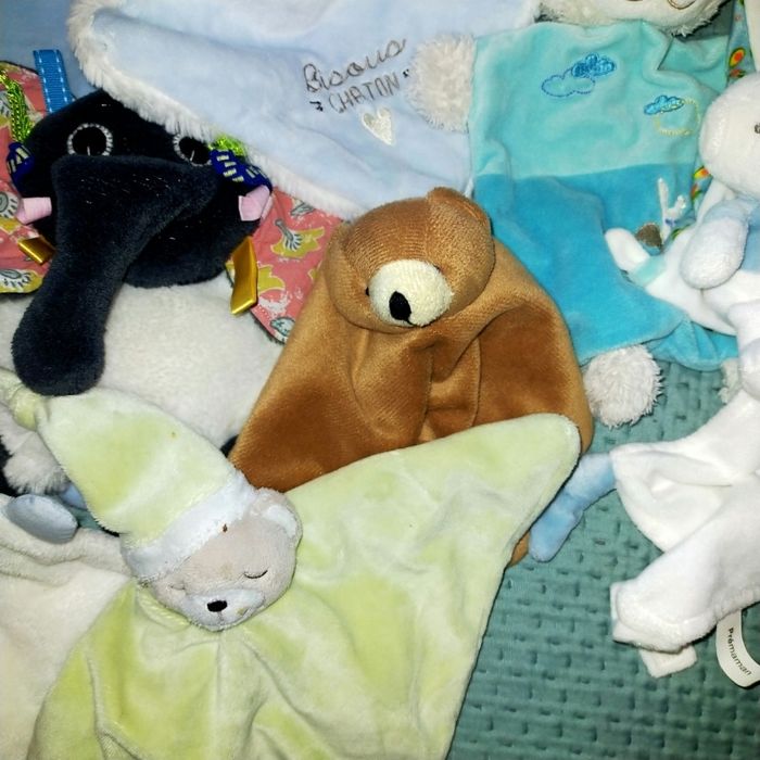 Lot de 17 doudou toutes marques - photo numéro 6