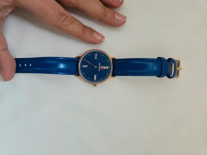 Montre bleu Black OAK