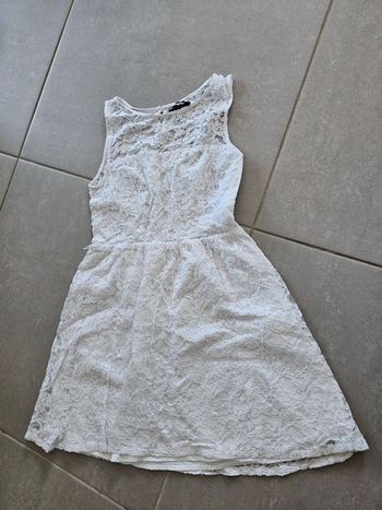 Robe blanche Jennifer taille 36