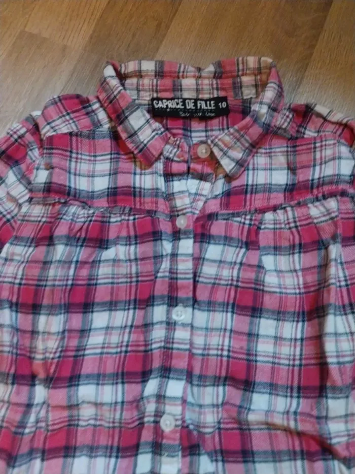 Chemise fille 10 ans caprice de fille - photo numéro 2
