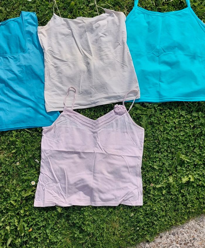 Lot de 4 tops